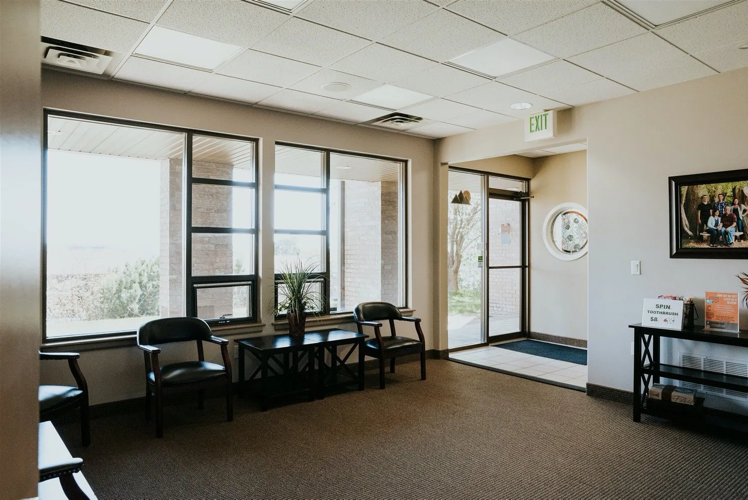 The waiting room