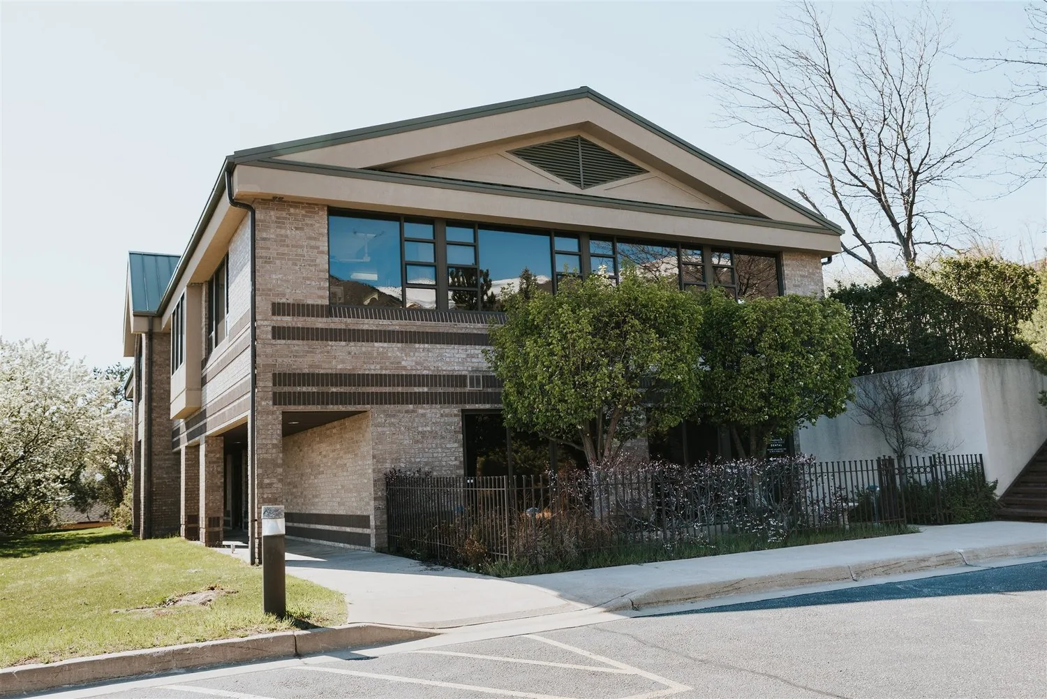 The building on Combe Road