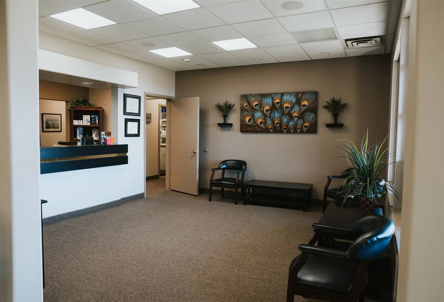 The lobby