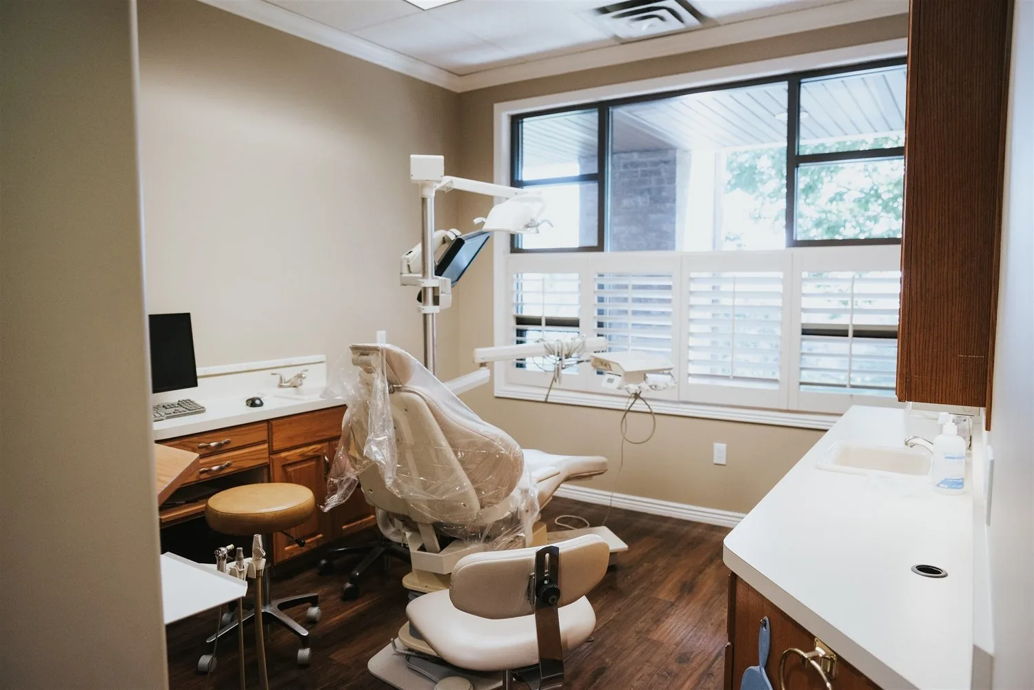 A treatment room