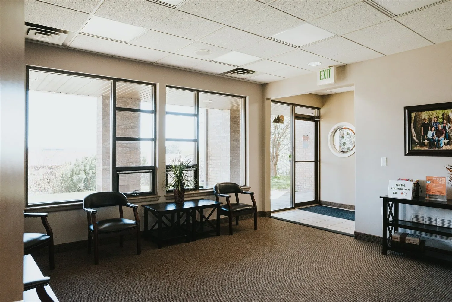 The waiting room